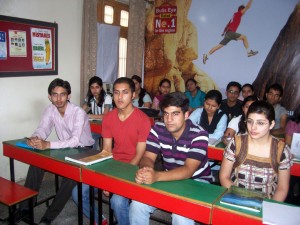 Aspirants during special workshop session organised by Bulls Eye at Jammu on Thursday.