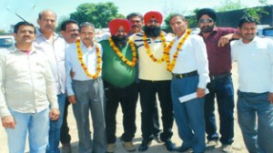 The elected members of  Airport Taxi Driver Association, Civil Airport.