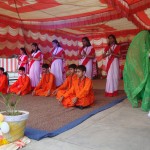 Students during Annual Day celebration at KV Bantalab in Jammu.