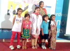 Children in fancy dress competition at Calliope School, Doomi. 