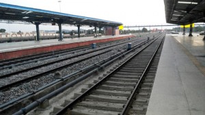 A view of Katra railway station.