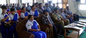Scout Masters, Guide Captains and Cub Masters during Advanced Training Courses being conducted by KVS, Jammu Region in Srinagar.