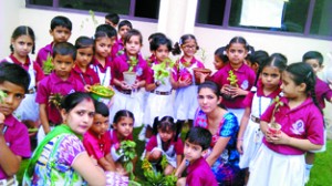 Winners of Poetry Recitation Competition posing for a group photograph.