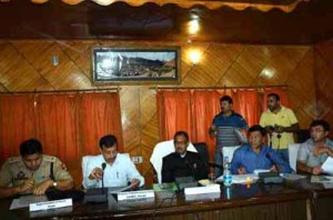 National Commission for STs in a meeting at Kargil on Saturday.