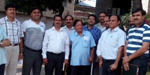 Team of experts in workshop on development of agricultural glossary at SKUAST-Jammu.