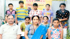 Participants during 3-day workshop organised by Satchel at Jammu.