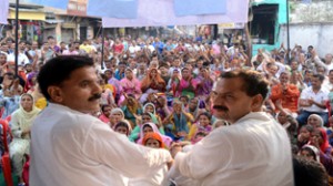 MLAs, Harshdev Singh and Balwant Mankotia on hunger strike, which entered 6th day on Monday.