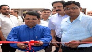 Divisional Commissioner Shantmanu inaugurating Revenue Counseling Cell at Jammu on Friday.