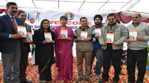 DDC Yasha Mudgal & others releasing Special Education a Mandate for Teachers book. 