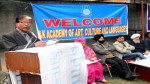 Poets and scholars during a Mushaira at Kathua on Wednesday.