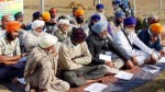 Farmers attending on-farm school under NMAET.