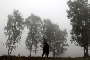 Foggy morning in Jammu on Friday.         —Excelsior/Rakesh