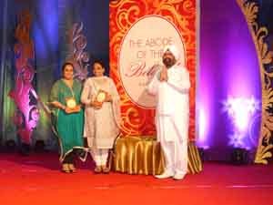 Spiritual Master, H H Sant Rajinder Singh Ji Maharaj during the launch of his new book at New Delhil.