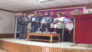 Ashok Dutta’s ‘Sochein Di Reel’, being released by Dogri Sanstha at K.L. Saigal Hall on Monday.