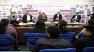 A glimpse of the HR Forum at Netritva, Business Fest of MIET in Jammu.