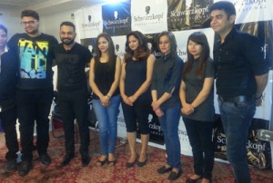 Participants during workshop on latest haircuts & colour trends.