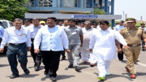 Union Minister of State (Independent Charge), MoP&NG, Dharmendra Pradhan during visit to Panipat Refinery & Petrochemical Complex.