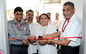 Ajeet Kumar Sahu, CEO SMVDSB inaugurating dental clinic at Katra on Sunday.
