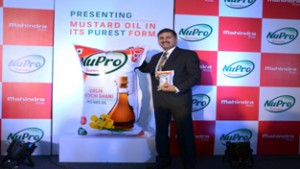 Ashok Sharma during launch of NuPro.