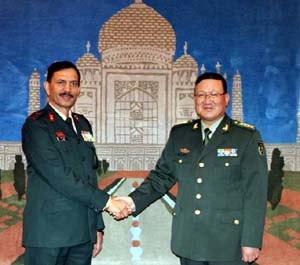 India and China Army officials meeting at Chushul in Eastern Ladakh on Saturday.