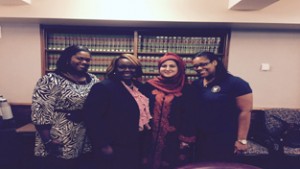 MLC Dr Shehnaz Ganai with Louisiana State Representatives in USA.