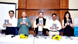 Geetika Kohli’s book being released at New Delhi.