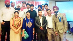 Participants of hands-on course organised by IDA, Jammu posing for group photograph. 