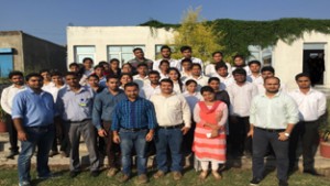 Participants during workshop on Technological Applications organised by Kathua Campus of Jammu University