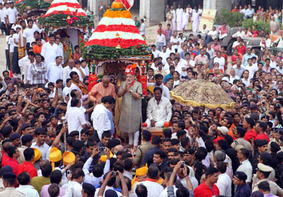 UAVs keep watch as Modi flags off Jagannath rath yatra - Jammu Kashmir ...