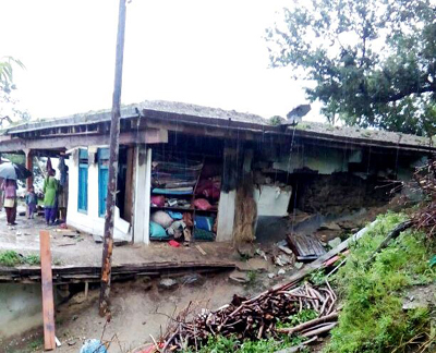 Man washed away in Ujh, 5 houses damaged; 3 hurt in Dudu thunder-storm