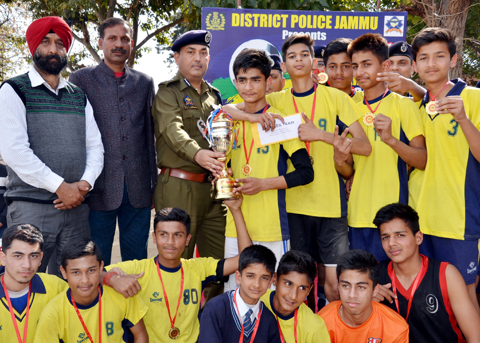 BSF School lifts ‘Khelo Khel-Bhulo Nasha’ Soccer Championship