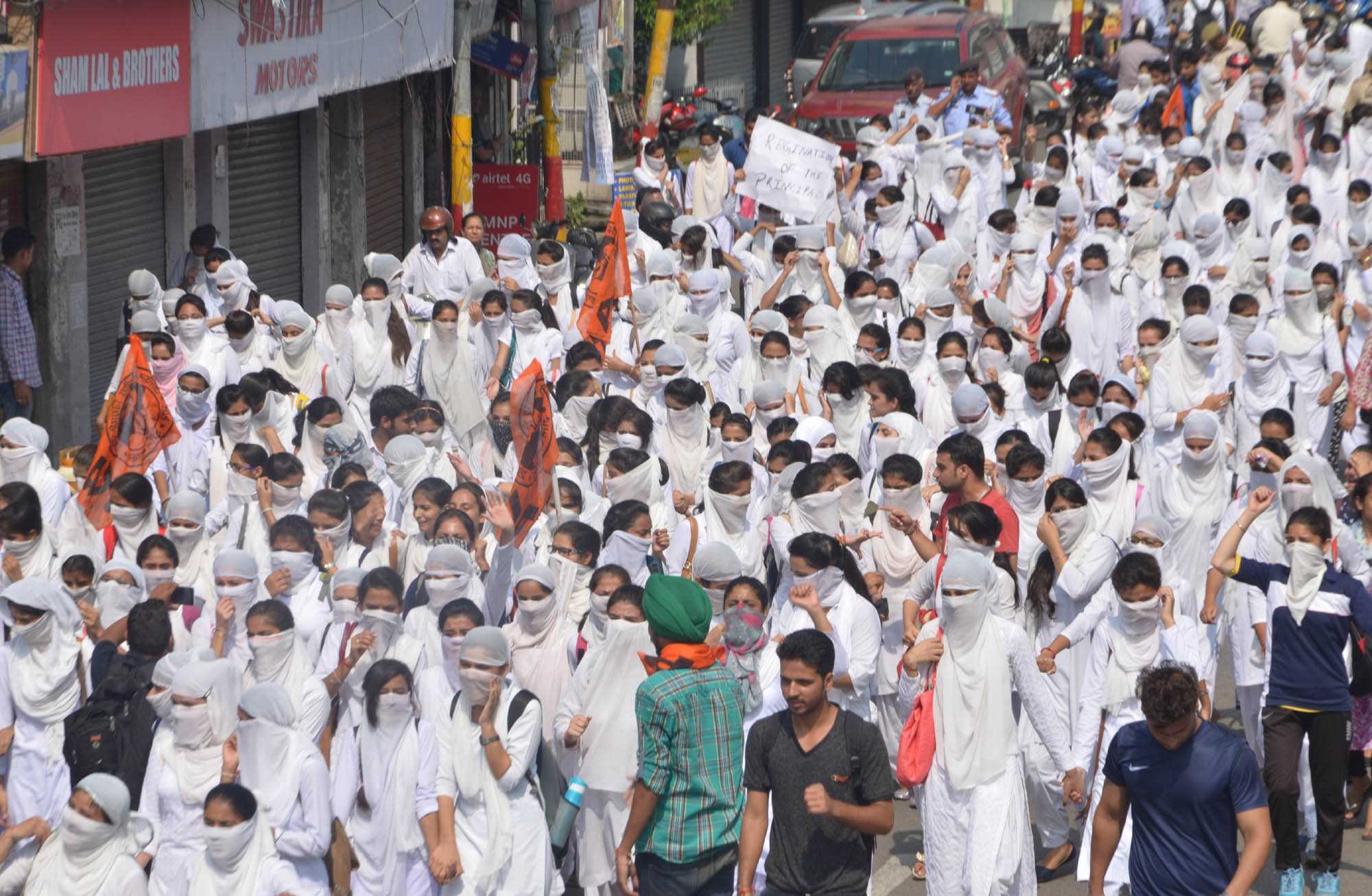 Classes Resume At Protest-hit Womens College In Jammu - Jammu Kashmir ...