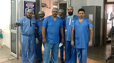 Rare Arthoscopy surgeries performed in DH Udhampur