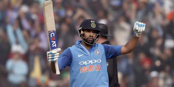 Rohit moves up two places to 5th in ICC batsmen rankings - Jammu ...