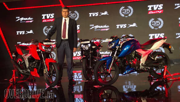 Tvs Motor Launches Apache Rtr 160 4v Priced At Rs 81 490