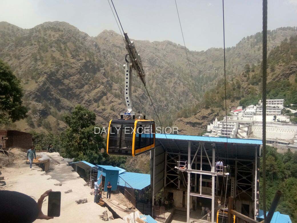 Trial For Vaishno Devi Ropeway To Begin From May 25 - Jammu Kashmir ...