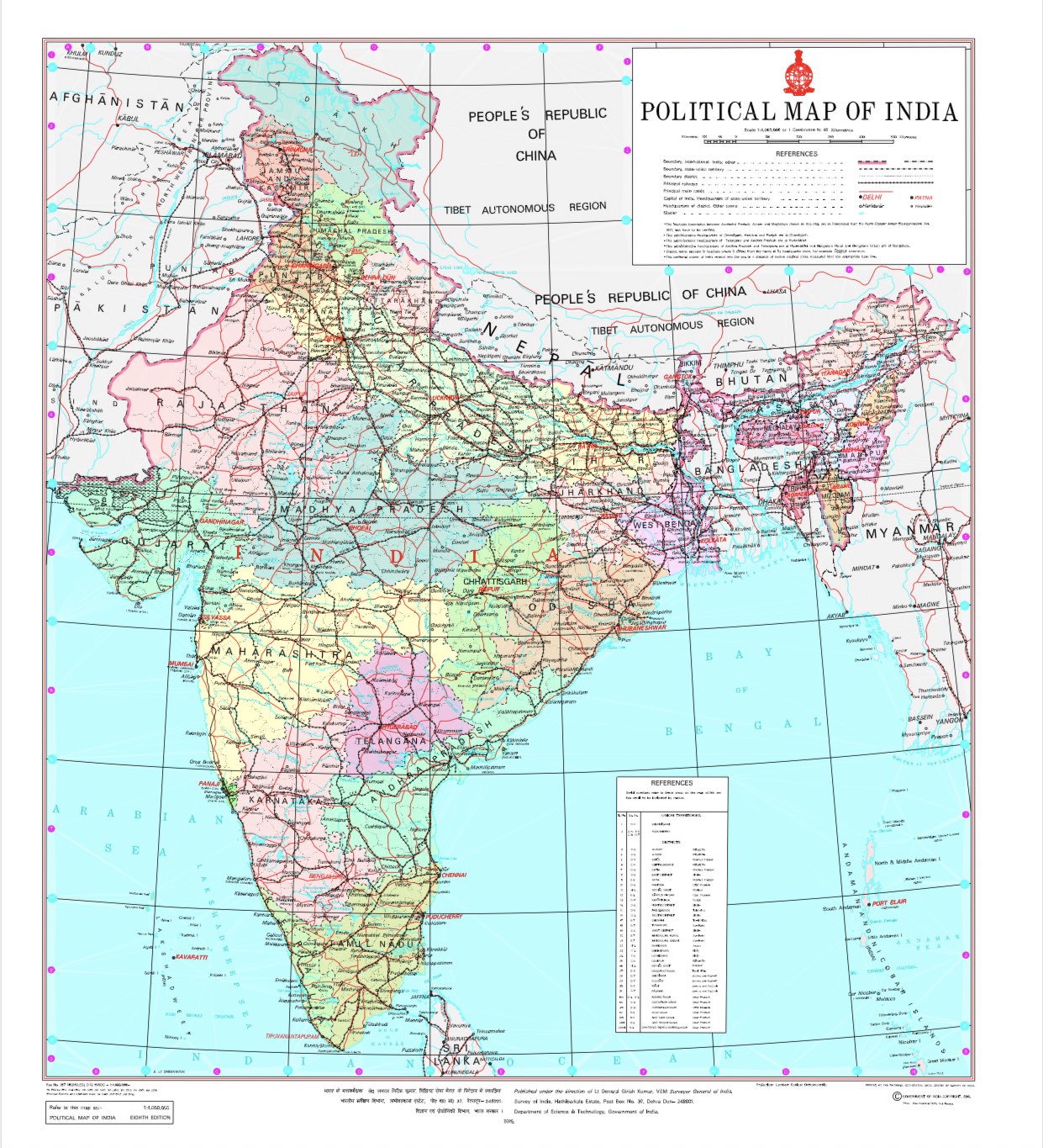 Burzahom In India Political Map / Maps Page on India - Here's a brief ...