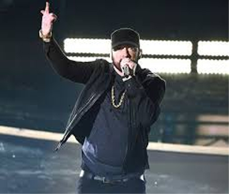 Eminem receives standing ovation at surprise Oscar performance - Jammu ...