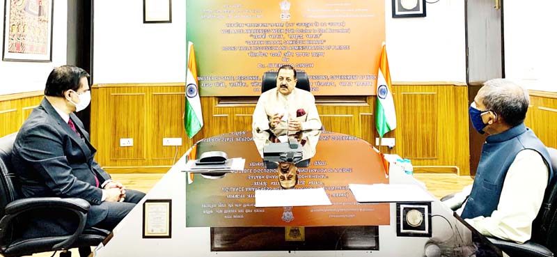 Dr Jitendra Launches ‘Ideas Box’ On Good Governance Practices In Pandemic