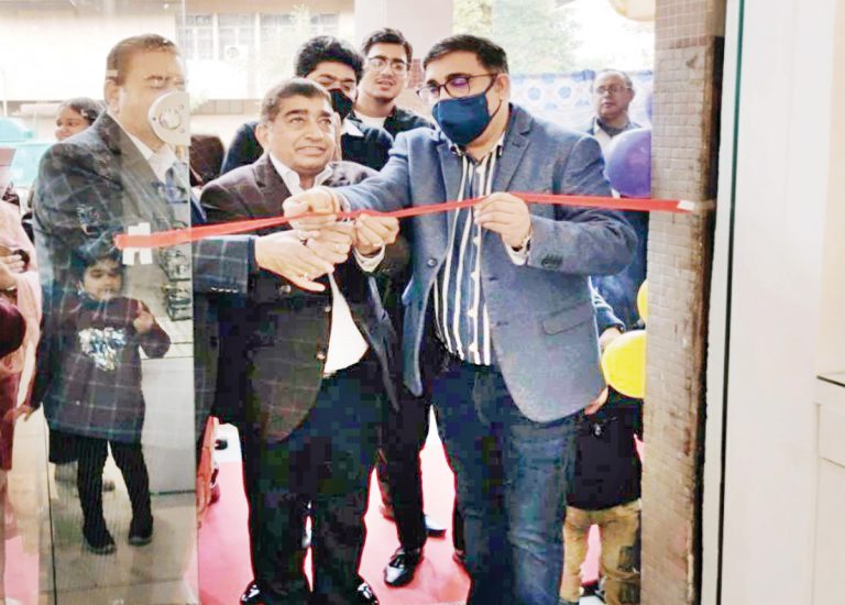 Second store of Jandyal Opticians being inaugurated at Bahu Plaza in Jammu.