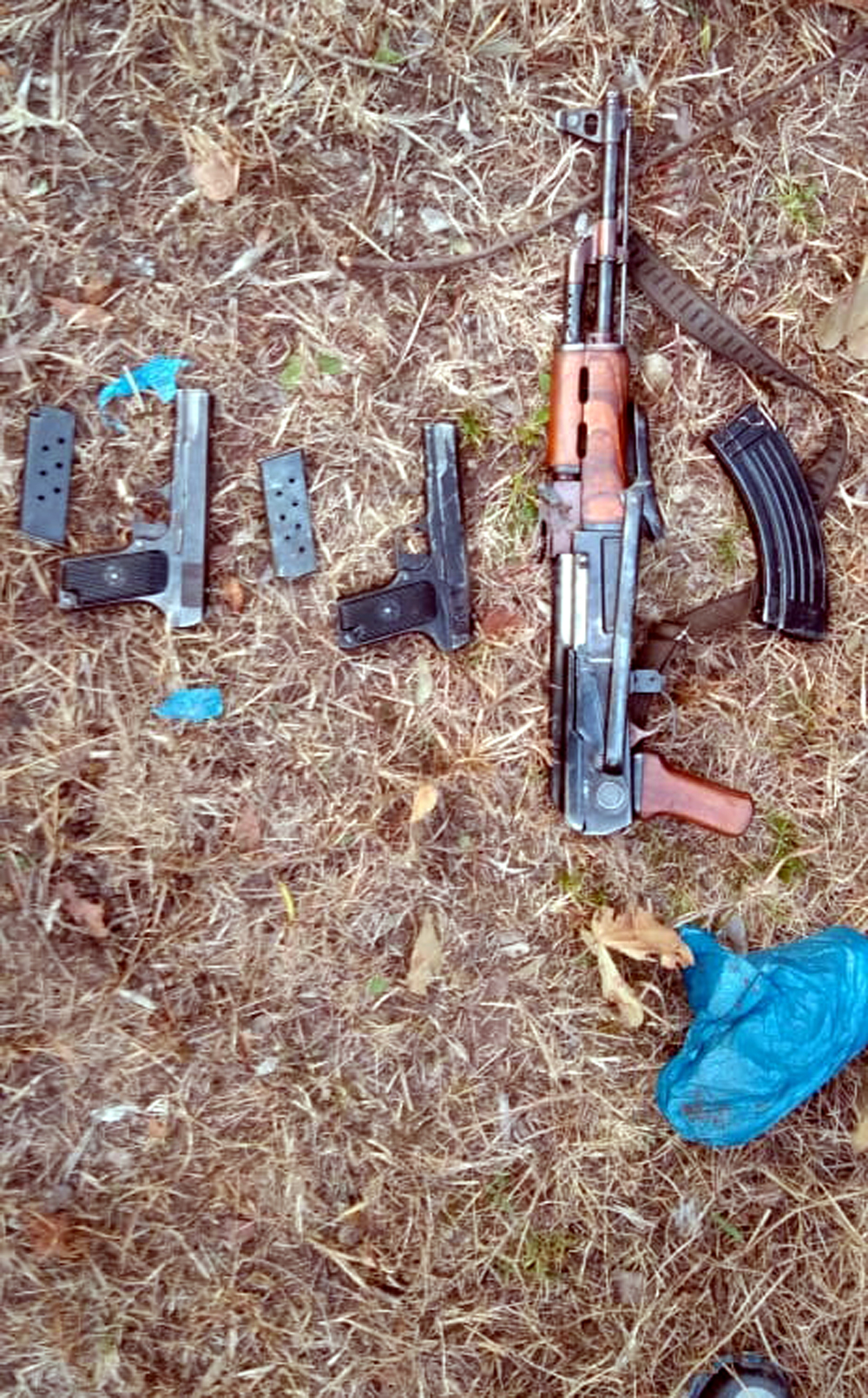 AK rifle, two pistols recovered - Jammu Kashmir Latest News | Tourism ...