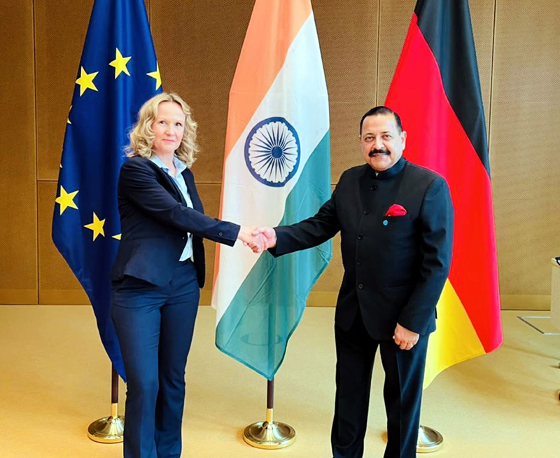 Dr. Jitendra führt „bilaterale“ Gespräche mit dem deutschen Umweltminister und erneuert das Engagement Indiens – Jammu & Kashmir Latest News |  Tourismus