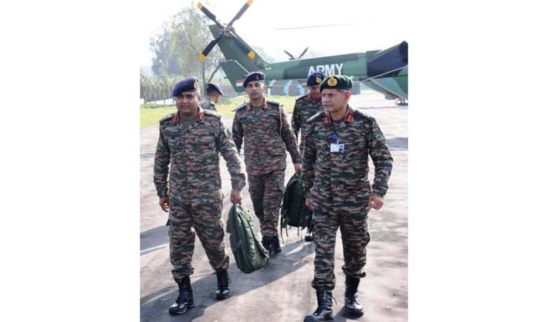 Udhampur: Chief of Army Staff General Manoj Pande at northern command of Indian  Army #Gallery