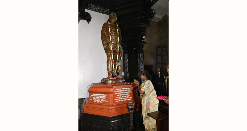 President Murmu Visits Vivekananda Rock Memorial - Jammu Kashmir Latest ...